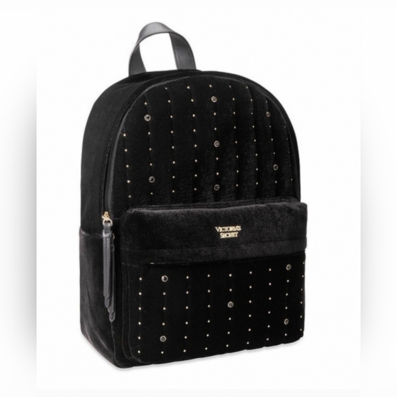Victorias Secret Velvet Backpack - Picture 1 of 3